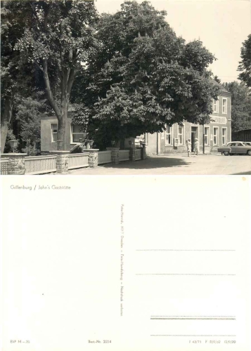 01737 Grillenburg Tharandter Wald Jahns Gaststätte *1971 Hanich2214