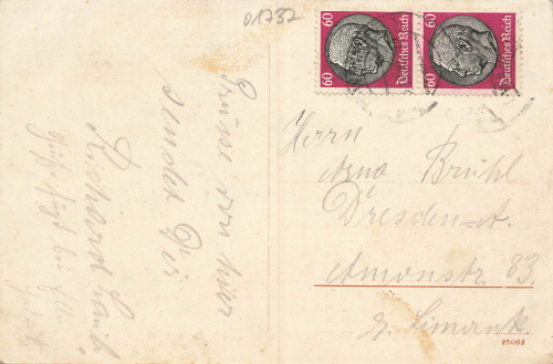01737 Grillenburg Kurort Hartha Tharandt Serrenteich o 1939