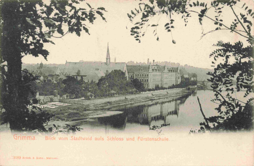 04668 Grimma Fürstenschule * um 1900