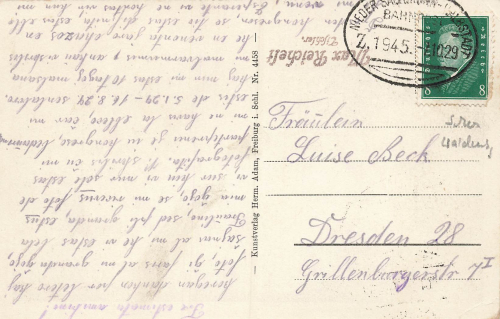 Groebersdorf Schlesien Sokołowsko o 1929