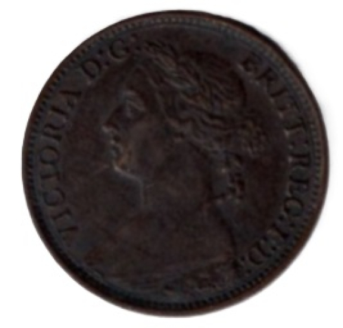 Großbritannien 1 Farthing 1882 H Victoria UK