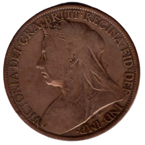 Großbritannien 1 Penny 1897 Victoria UK
