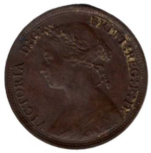Großbritannien Half Penny 1883 Victoria UK 1/2 Penny
