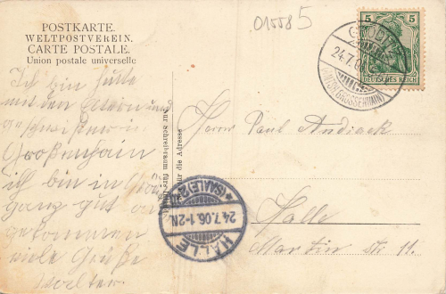 01558 Großenhain Totalansicht o 1906