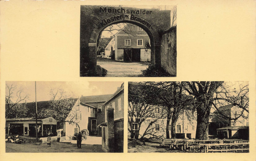 02692 Großpostwitz Mönchswalder Klosterbrauerei Oberlausitz o 1938