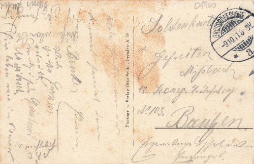 01900 Grossroehrsdorf Lausitz Nieder Gasthof o 1911