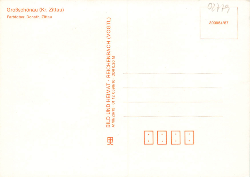 02779 Grossschoenau Waldstrandbad * 1987