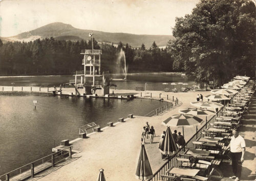 02779 Großschönau Sachsen Waldstrandbad o 1976
