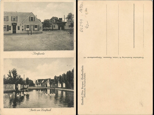 06369 Grosswulknitz Gasthof Otto Berger * around 1930