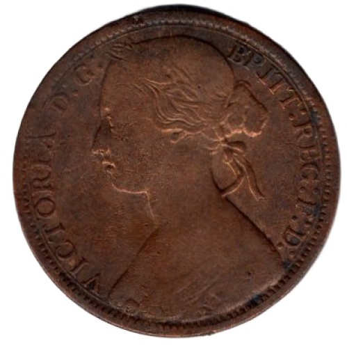 Großbritannien 1 Penny 1865 Victoria UK