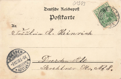 01968 Grube Ilse Senftenberg Bergbau Litho o 1900