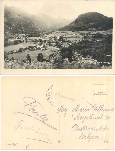 Gruenau Almtal Oberoesterreich gebr. ca. 1930