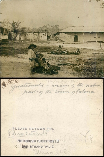 Guatemala indios real photo 1930