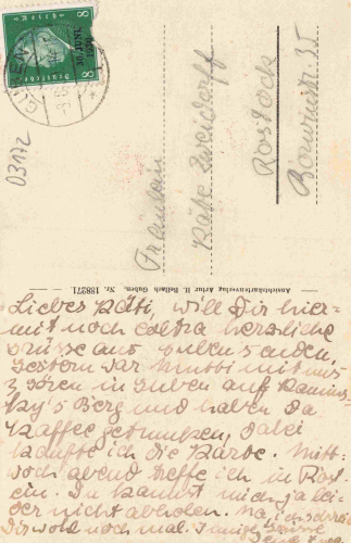 03172 Guben Niederlausitz vom Stadthaus o 1929