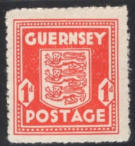 Guernsey 2aW * ungebraucht mit Falz britische Kanalinseln unter deutscher Besatzung 