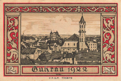 Guhrau Schlesien Notgeldschein Góra  1922