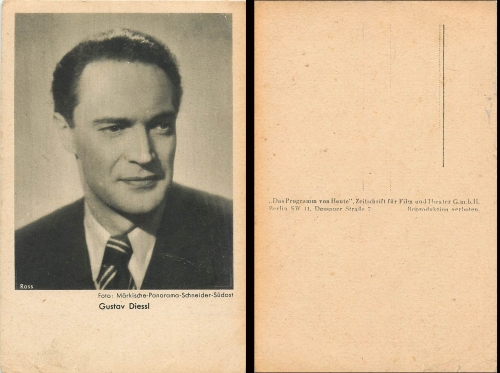 Gustav Diessl, Ross, Foto: Märkische-Panorama-Schneider-Südost