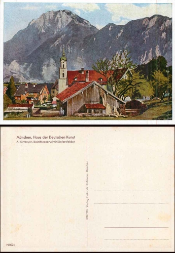 HDK226 A. Kuermayer At the Messnerwirt in Kiefersfelden * around 1940