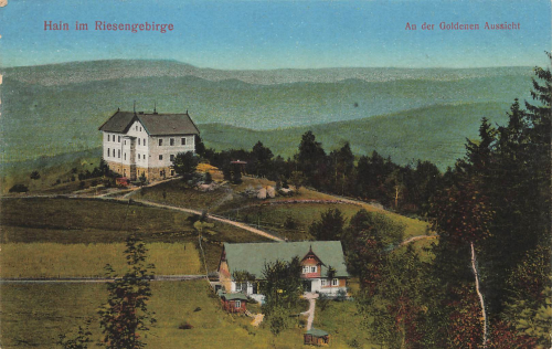 Hain Riesengebirge Silesia Przesieka * around 1920