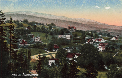 Hain Riesengebirge Przesieka * um 1920