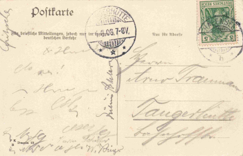 Halensee Berlin, Terraces at Halensee, Kurfürstendamm, vintage postcard, c. 1906