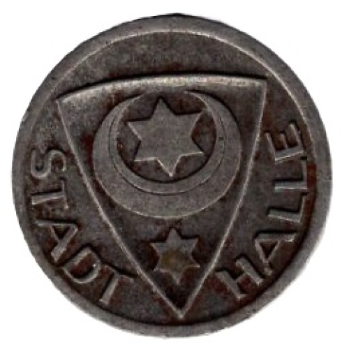 Halle (Saale) 10 Pfennig emergency money 1920 emergency coin