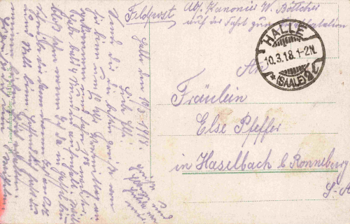 Kröllwitz Halle Saale o 1918