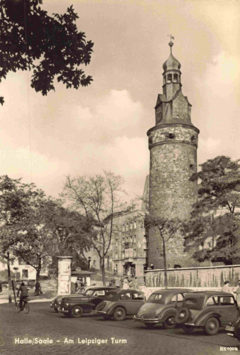 Halle Saale Leipziger Turm * 1959