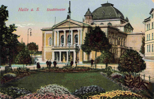 Halle Saale Stadttheater * um 1920
