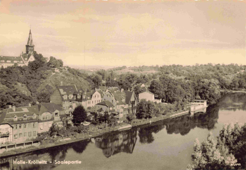 Halle Kröllwitz Saalepartie* 1959