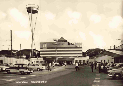 Halle Saale Hauptbahnhof * 1969