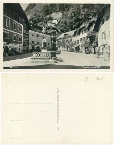 Hallstadt Marktplatz * ca. 1930