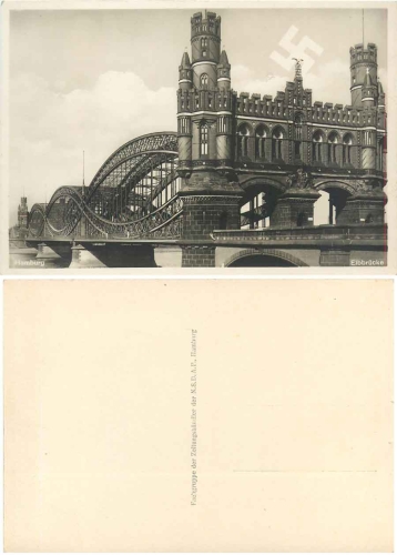 Hamburg Elbe Bridge 3rd Reich *ca.1940