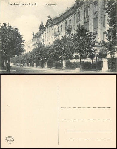 Hamburg Harvestehude Hartungsstraße *1910