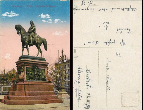 Hamburg, Kaiser Wilhelm monument