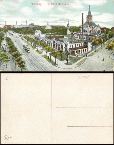 Hamburg- St.Pauli Millernthor *ca.1920