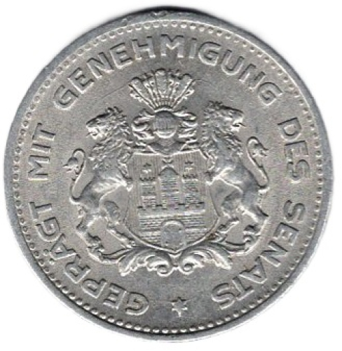 Hamburgische Bank von 1923 AG 1/100 Clearing Stamp