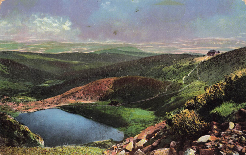 Hampelbaude and Teichbaude, Giant Mountains, Silesia * around 1910