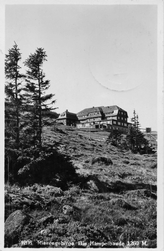 Hampelbaude Riesengebirge Schlesien o 1941