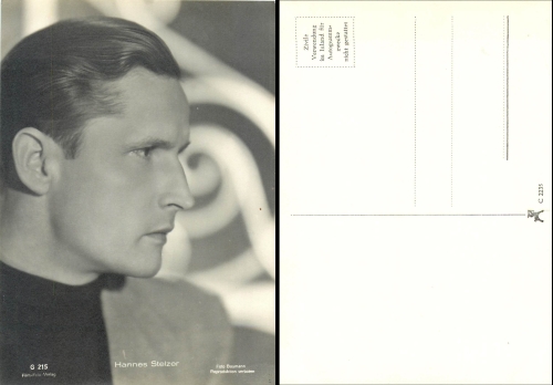 Stelzer Hannes, Film Foto Verlag G215
