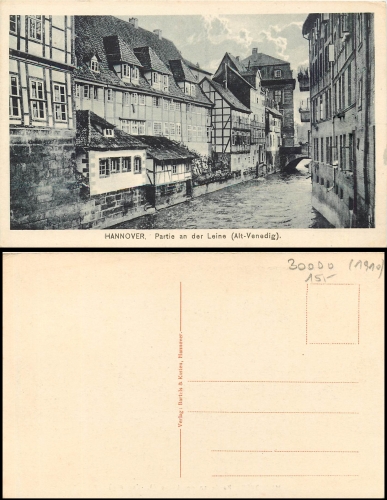 Hannover Leine Alt Venedig * ca. 1910