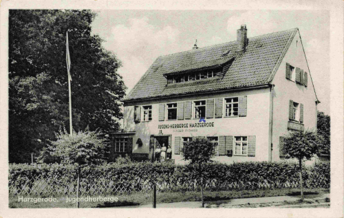 Harzgerode Jugendherberge "Junger Pionier" o 1954