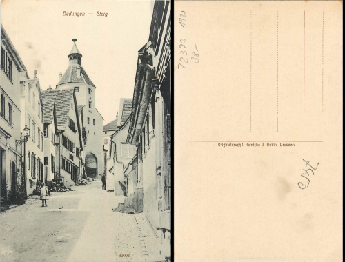 Hechingen Steig *ca. 1920