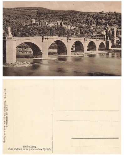 Heidelberg Bridge * approx. 1930