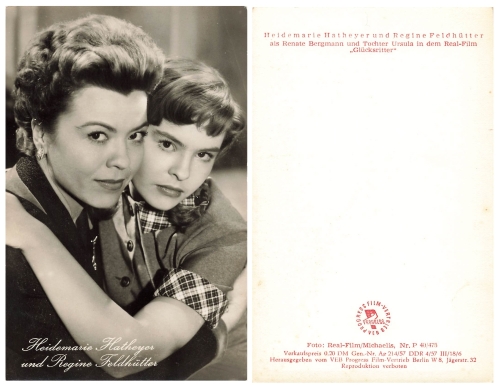 Heidemarie Hatheyer Regina Feldhuetter Progress  P 40/475