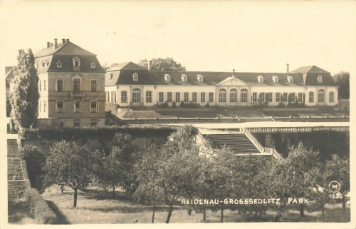 01809 Heidenau Grosssedlitz Park o 1942