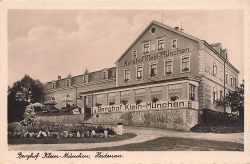 01809 Heidenau Sachsen Berghof Klein-Muenchen * um 1930