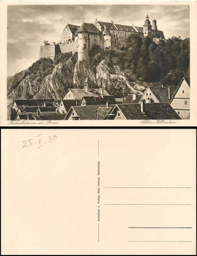 89520 Heidenheim Brenz Schloss Hellenstein  *ca.1930