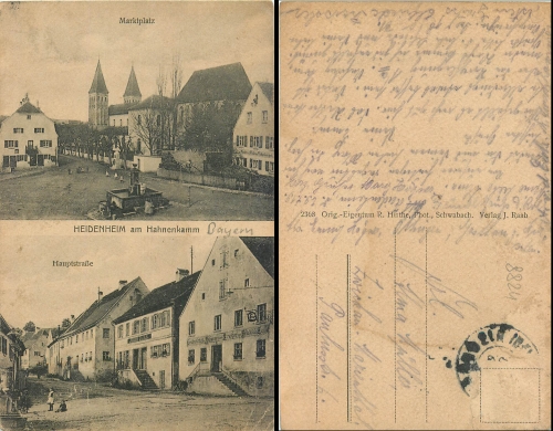 Heidenheim am Hahnenkamm o 2.9.1919