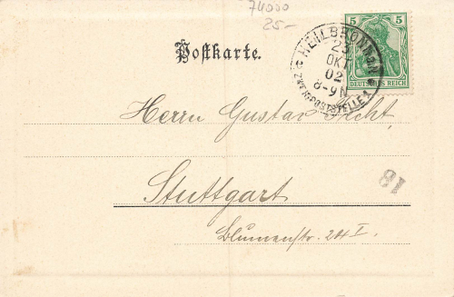 Heilbronn Kaetchenhaus o 23.10.1902